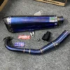 smoke muffler ST-1 Ungu Nmax Aerox new