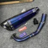 smoke muffler ST-1 Ungu Nmax Aerox new