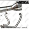 Knalpot Harley Davidson 2 in 1 Original Smoke Muffler
