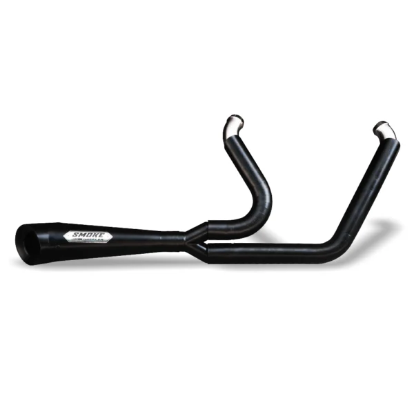 COMP S TAMENG BLACK SMOKE MUFFLER EXHAUST SYSTEM FOR HARLEY DAVIDSON