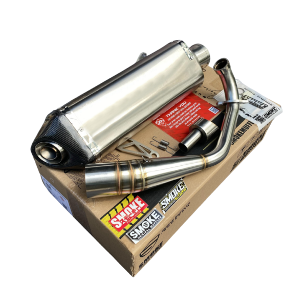 Knalpot Yamaha XMAX 250 XMAX 300 cc Original Smoke Muffler - Image 3
