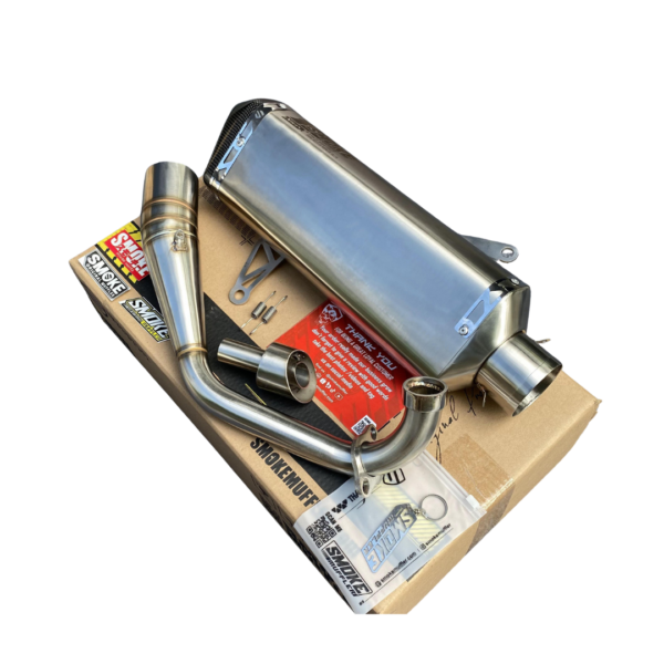 Knalpot Yamaha XMAX 250 XMAX 300 cc Original Smoke Muffler - Image 5