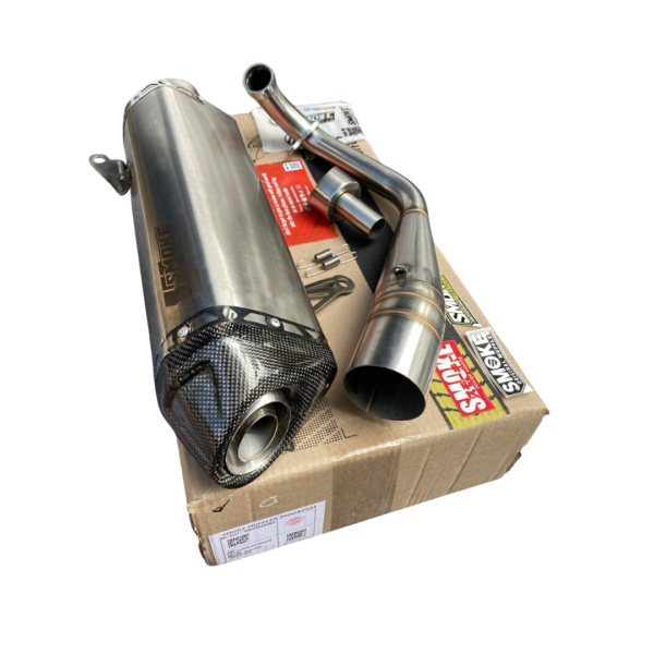 Knalpot Yamaha XMAX 250 XMAX 300 cc Original Smoke Muffler - Image 6
