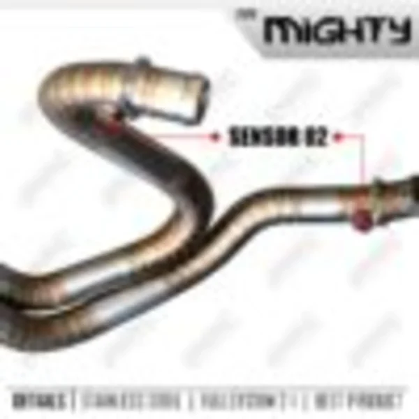 Smoke Muffler Mighty Titan exhaust system for Harley davidson