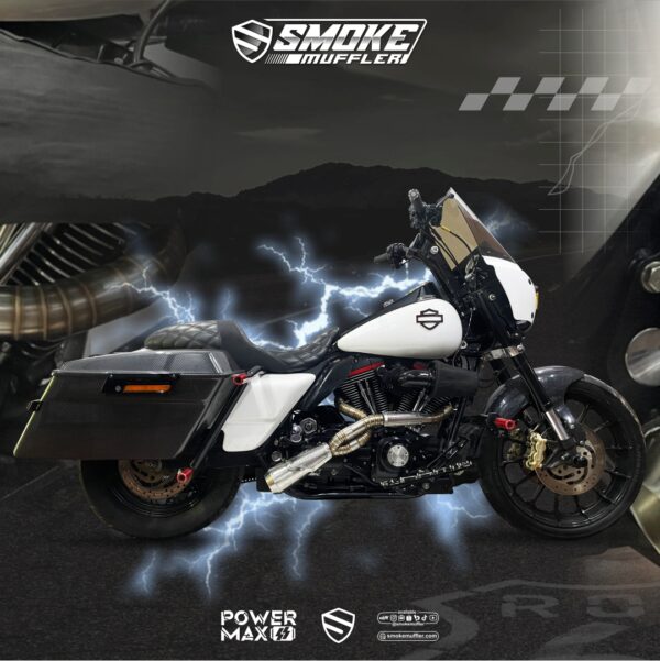 Smoke Muffler Harley Davidson Knalpot Road King