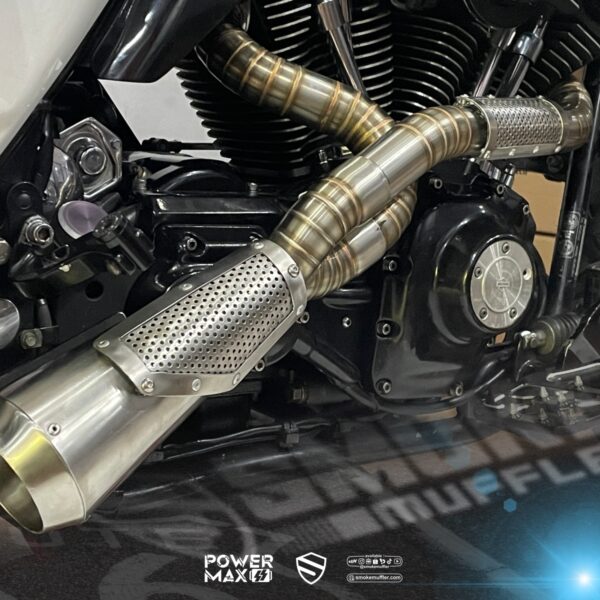 Smoke Muffler Harley Davidson Knalpot Road King