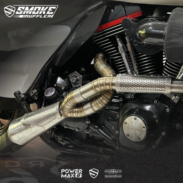 Smoke Muffler Harley Davidson Knalpot Road King