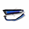 smoke muffler ST-1 Ungu Nmax Aerox new