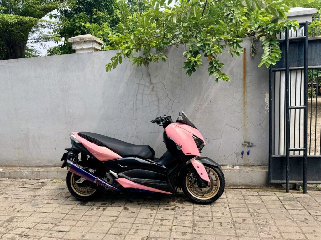 Knalpot Yamaha XMAX 250 300 Full System Original Smoke Muffler