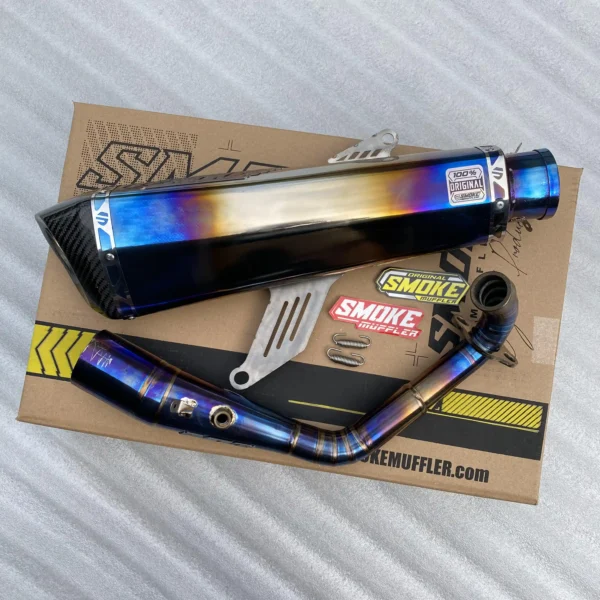 Smoke Muffler ST-1 Titanium for Yamaha XMAX 250