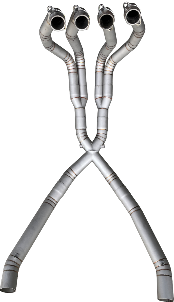 Header Suzuki Hayabusa Original Smoke Muffler