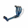 Header Kawasaki Z800 blue Smoke Muffler