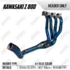 Header Kawasaki Z800 blue Smoke Muffler