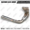 Smoke Muffler sidewinder exhaust system Suzuki GSX-R1000