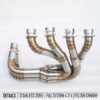 Header Sidewinder Drag Race exhaust system for Suzuki Hayabusa