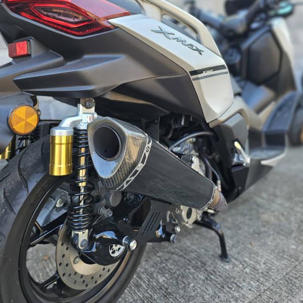 Knalpot Yamaha XMAX 250 Type ST-1 Black Smoke Muffler - Image 8