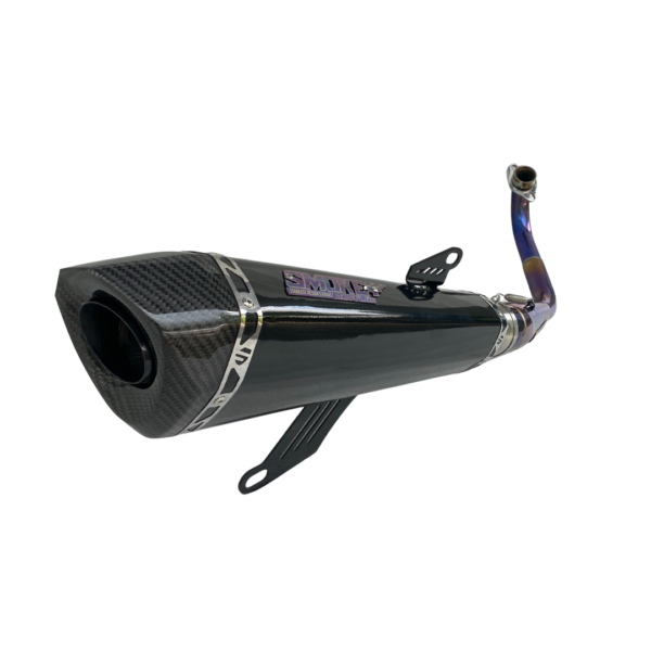 Knalpot Yamaha XMAX 250 Type ST-1 Black Smoke Muffler - Image 6
