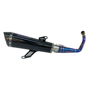 Knalpot Yamaha XMAX 250 Type ST-1 Black Smoke Muffler