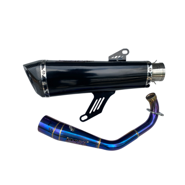 Knalpot Yamaha XMAX 250 Type ST-1 Black Smoke Muffler - Image 4