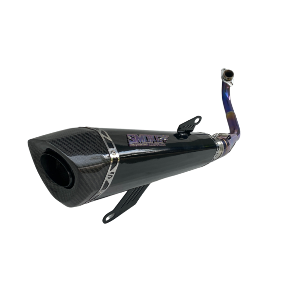 Knalpot Yamaha XMAX 250 Type ST-1 Black Smoke Muffler - Image 3