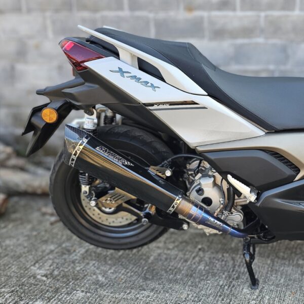Knalpot Yamaha XMAX 250 Type ST-1 Black Smoke Muffler - Image 7