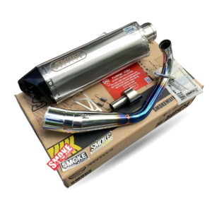 Knalpot Yamaha XMAX 250 Original Smoke Muffler SM Titan Header Ungu