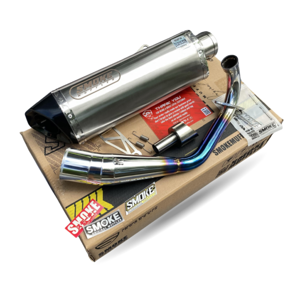 Knalpot Yamaha XMAX 250 Original Smoke Muffler SM Titan Header Ungu