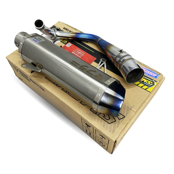 Knalpot Racing Yamaha Xmax 250 cc Japanis Header Ungu - Image 4
