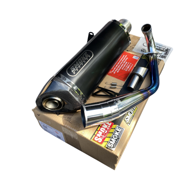 Knalpot Racing XMAX 250 CC Smoke Muffler - Image 5