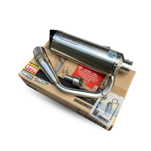 Knalpot Yamaha XMAX 250 Original Smoke Muffler - Image 4