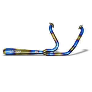 Knalpot Harley Davidson 2 in 1 Original Smoke Muffler