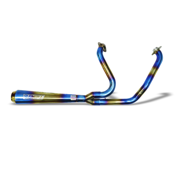 Knalpot Harley Davidson 2 in 1 Original Smoke Muffler