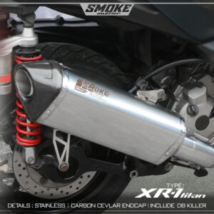 Knalpot xmax 250 300 smoke muffler