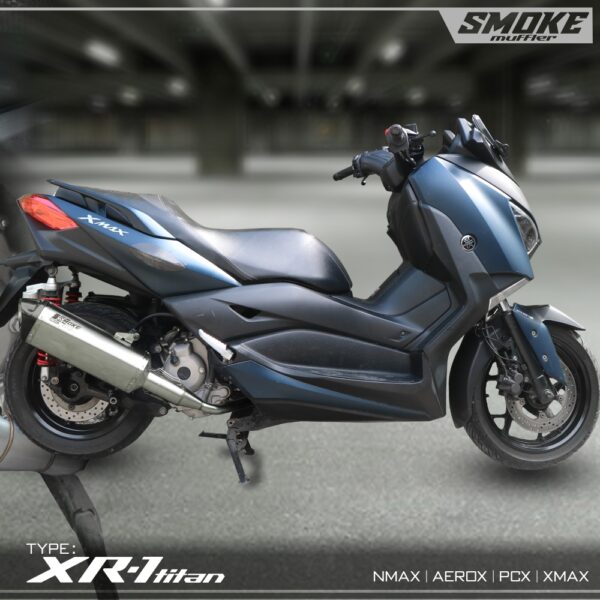 Knalpot xmax 250 300 smoke muffler