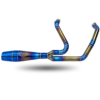 Harley Davidson Road Glide Exhaust Bigshot Blue