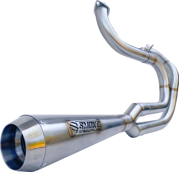 Smoke Muffler Mighty Forward Harley Davidson Custom Exhaust