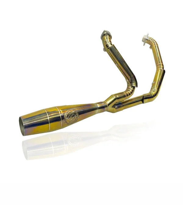 Kanlpot Harley Davidson Touring, Dyna, Softail, 2 Into 1 Smoke Muffler