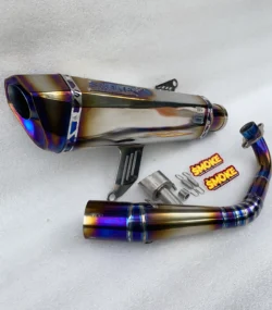 smoke muffler titanium xmax fit Yamaha XMAX 250/300
