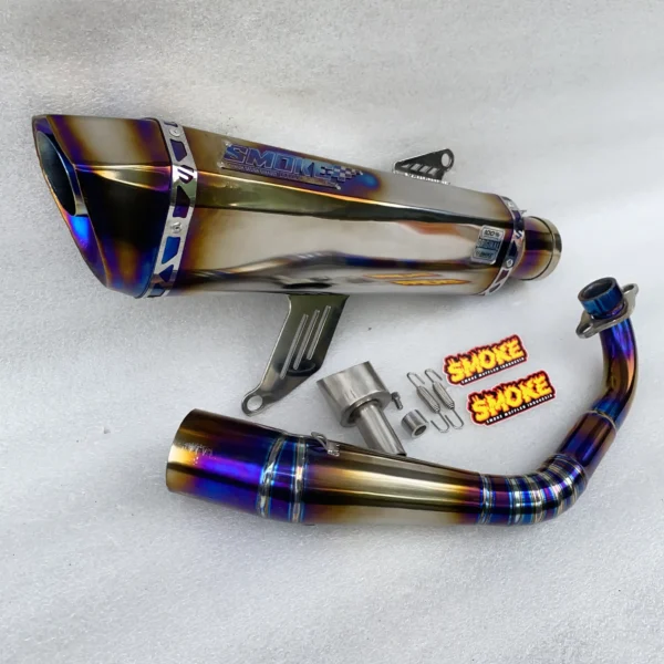 smoke muffler titanium xmax fit Yamaha XMAX 250/300