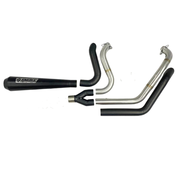 Knalpot Harley Davidson 2 in 1 Original Smoke Muffler