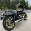 Kanlpot Harley Davidson Touring, Dyna, Softail, 2 Into 1 Smoke Muffler