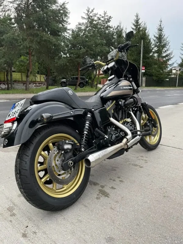 Kanlpot Harley Davidson Touring, Dyna, Softail, 2 Into 1 Smoke Muffler