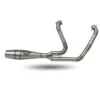 Knalpot Harley Davidson Touring,dyna,softail 2 into 1 smoke muffler