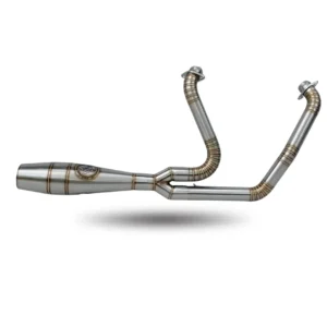 Knalpot Harley Davidson Touring,dyna,softail 2 into 1 smoke muffler