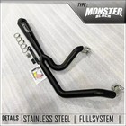 Knalpot Harley Davidson Touring M8 Smoke Muffler