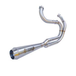 Knalpot Custom Harley Davidson 2 in 1 Original Smoke Muffler