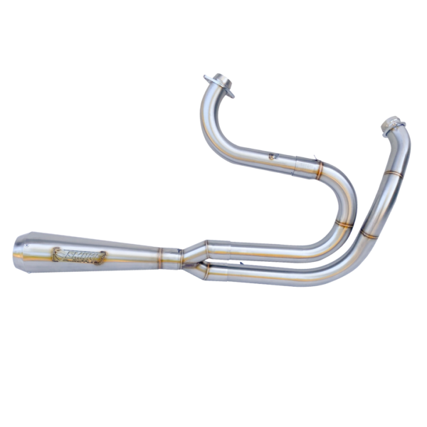 Knalpot Custom Harley Davidson 2 in 1 Original Smoke Muffler