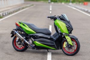 Knalpot yamaha xmax 250 original smoke muffler