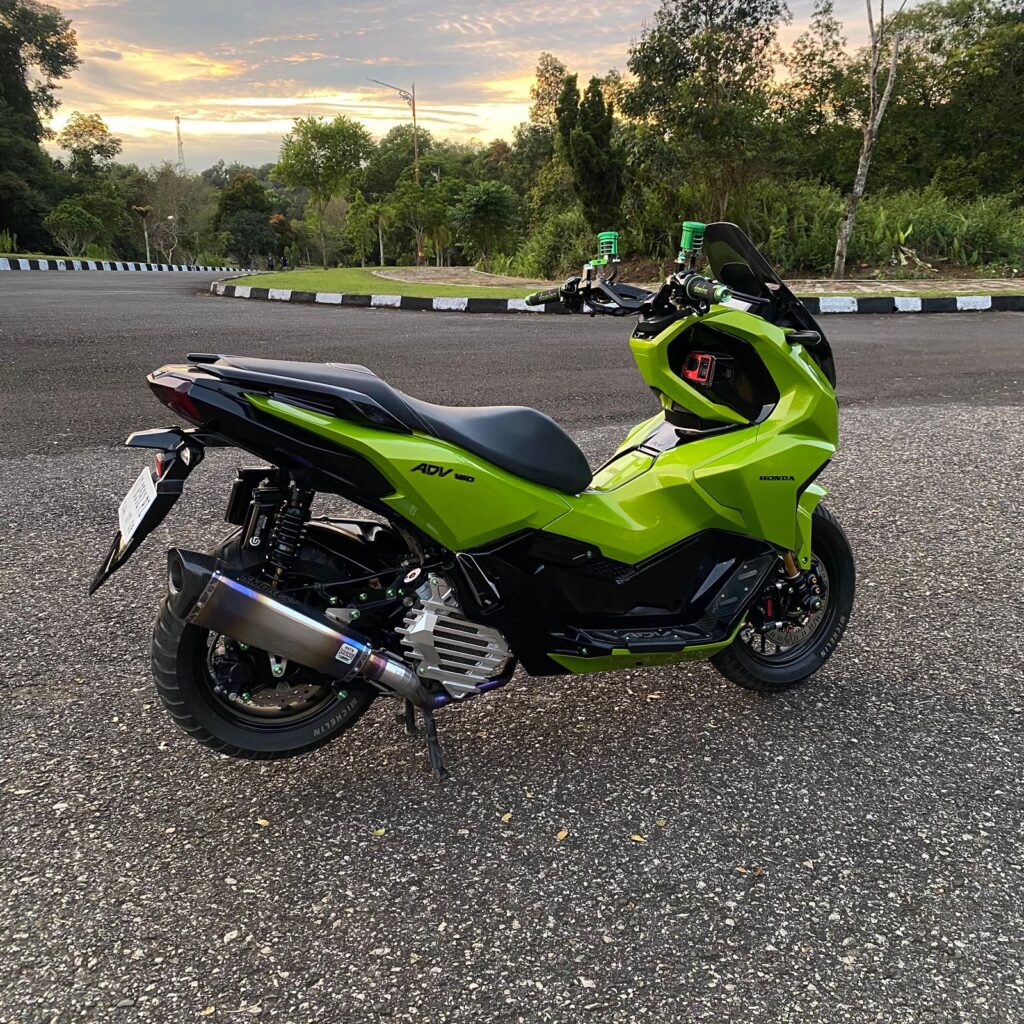 Knalpot Honda Adv 160 Smoke Muffler
