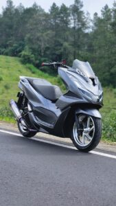 Knalpot Honda Pcx 160 Smoke Muffler